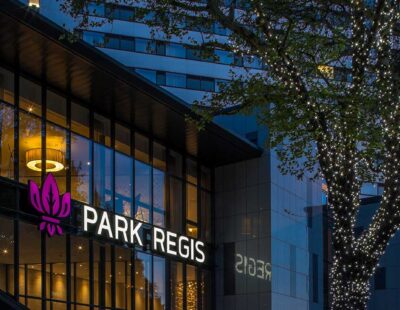 Park Regis Birmingham External night