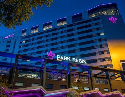 Park Regis Birmingham External Front night