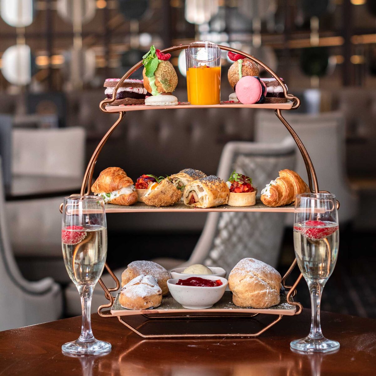 Champagne Afternoon Tea at Park Regis Birmingham