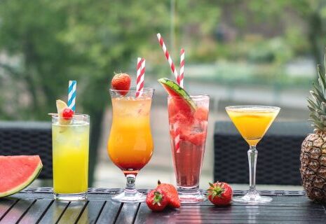 Happy hour summer cocktails