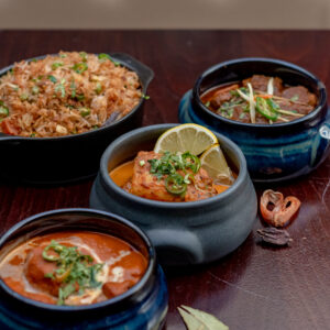 INDUS curry dishes
