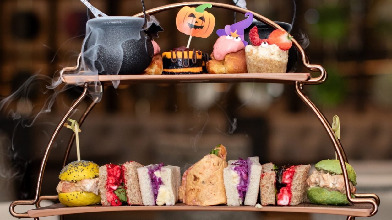  cauldrons and gorge on sweet and savoury trick-or-treats
