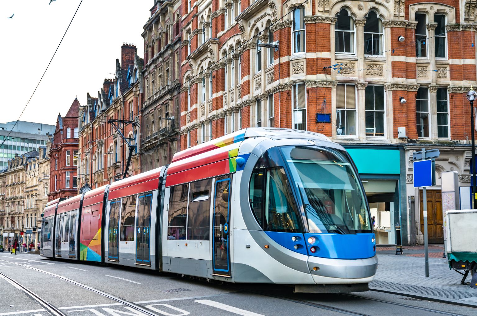 Tram Line in Birmingham City