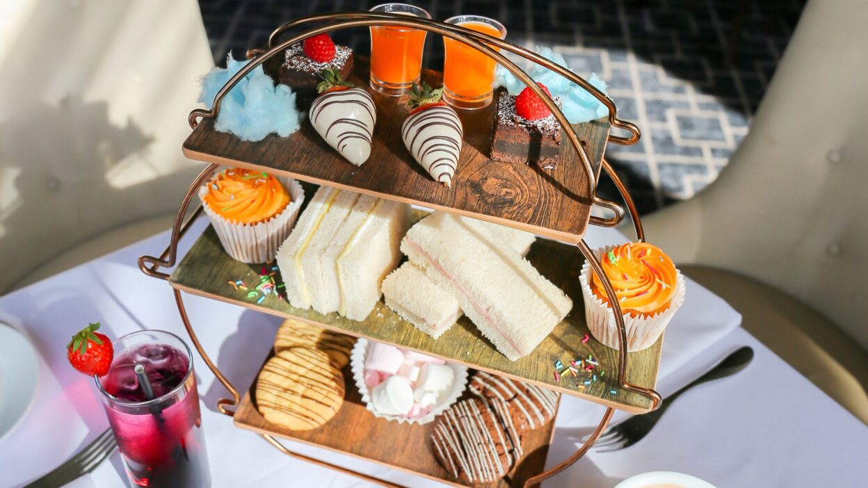 children's afternoon tea at Park Regis Birmingham