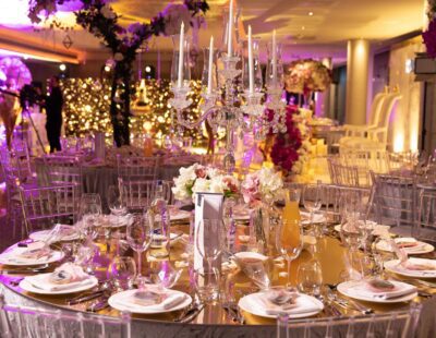 Indian wedding set up at Park Regis Birmingham hotel