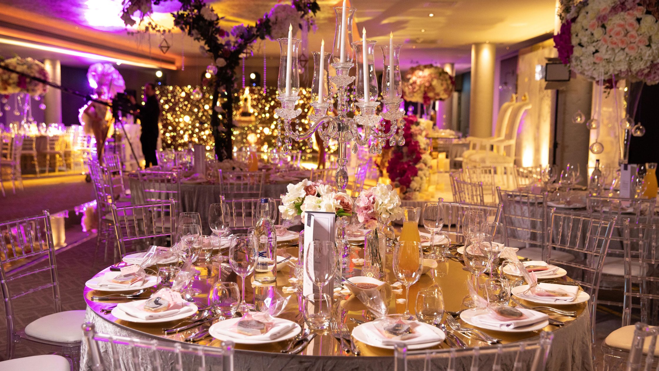 Indian wedding set up at Park Regis Birmingham hotel