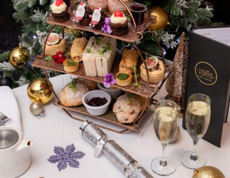 festive afternoon tea in Birmingham